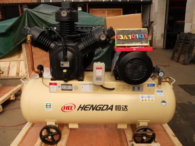 China Stationary Lubricated 15KW Air Booster 10bar Oil Free Piston Air Compressor for sale