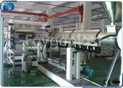 China PC / PP / PE Plastic Sheet Making Machine , Twin Screw Plastic Extrusion Machine for sale