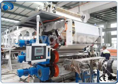 China Single Screw Plastic Sheet Extrusion Machine Manufacturing Equipment High Capacity for sale