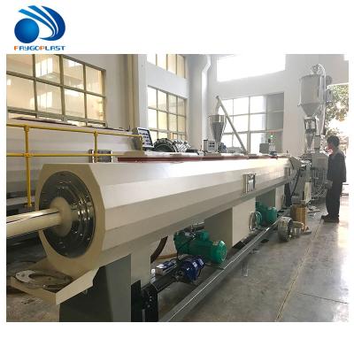 China Twin Screw 20-110mm Pvc Pipe Making Machine PP PE HDPE Tube Extrusion for sale