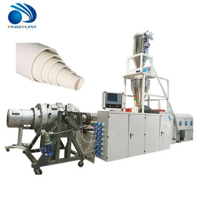 China PVC PP PE Pipe Production Line , Plastic Pipe Extrusion Line Siemens Brand Motor for sale