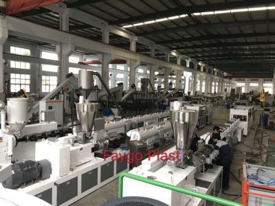 China PVC Pipe Extrusion Line , Tube Making Machine For Cable Protection And Water Supply for sale