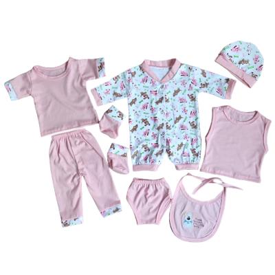 China Breathable Cotton Puppies Printed Baby Clothing Winter Baby Gift Set Customized In China for sale