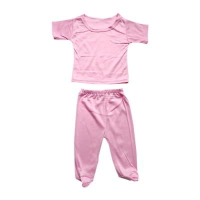 China Breathable Baby Clothing Polyester Cotton Knitted Printing Crawling Clothing 8 Pieces One Piece Neonatal Baby Clothing Wholesale for sale