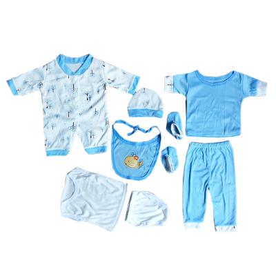 China Custom Baby Breathable Two Piece Set Outfit Clothes, Kids Underwear Set Baby T-Shirt Tops, Boys Shirt and Pant Set for sale