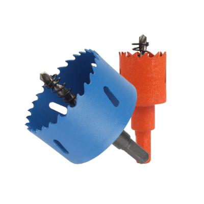 China Glamorous Price Bimetal Hole Saw Opener Woodworking Punch Bimetal Drill Bit For Gypsum Board for sale