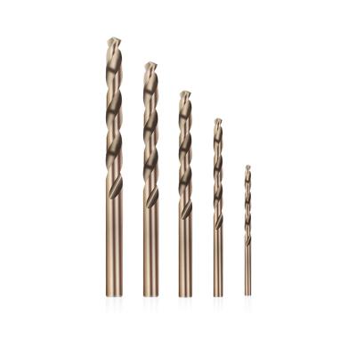 China Iron 1-10mm / 1-13mm Cobalt Twist Drill Set Metal High Speed ​​Steel Drill Bit Set for sale