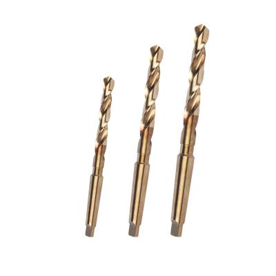 China Metal Drilling Factory Supply 6542 M2 M35 M42 HSS Twist Morse Shank Mt Taper Drill For Metal Drilling for sale