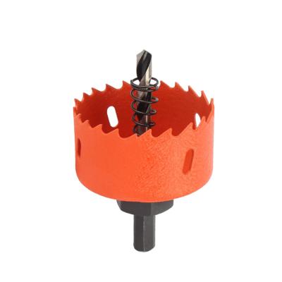 China Wood Punching Drill Bits Hot Sale Steel Bimetal Saw Particle Board Cork Woodworking Plumber Hole Opener Drill Set High Speed for sale