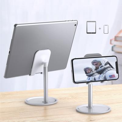 China 2020 Portable Anti-skid Tablet Stand Aluminum Alloy Phone Holder Anti-skid Tendible Desk Adjustable Universal Stands For Home Office for sale