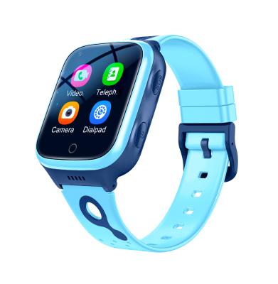 China Waterproof Wifi Kids Watch 1.4 Inch Touch Screen HD Voice Call Camera Visual SOS 4G GPS Smartwatch With 1000mAh Battery for sale