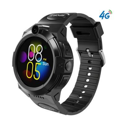 China New Wifi Watch IP67 Round Smart Waterproof Visual Waterproof Anti-lost Children's GPS Watch SOS Watch Kids Phone 4G Safe Watch for sale