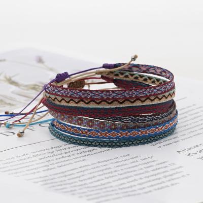 China Hot Selling CLASSIC Nepalese Friendship Bracelets Retro Bracelet Kit Custom Bracelet For Girls Friendship for sale