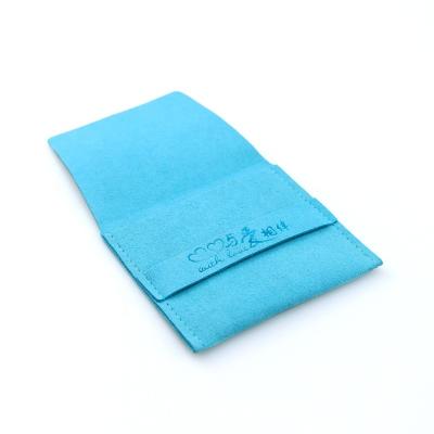 China New Customized Different Colors Suede Velvet Jewelry Pouch Bag For Jewelry Bag for sale