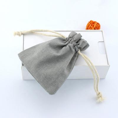 China Promotion Portable Environmental Protection Folding In 2022 Linen Storage Cloth Drawstring Suede Jewelry Pouch Purchasing Natural Factory Fiber for sale