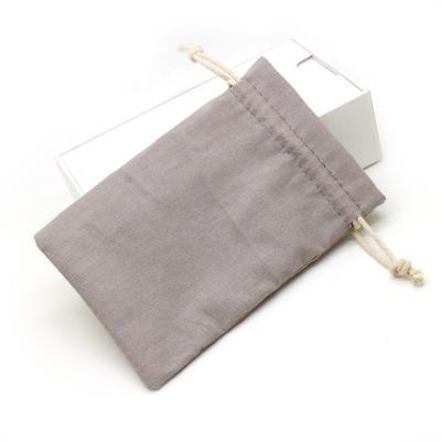 China Promotion Portable Environmental Protection Folding In 2022 Linen Storage Cloth Drawstring Suede Jewelry Pouch Purchasing Natural Factory Fiber for sale