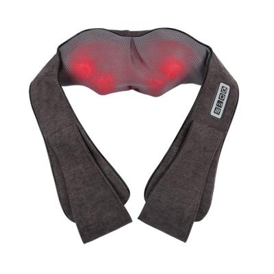 China OEM Shiatsu Neck Heated Shoulder Body Massager Shawl Massage Deep Kneading Back Machine for sale