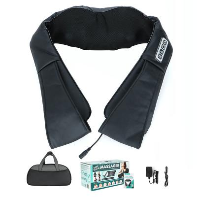 China Electric Massager Comfortable Shiatsu Back Neck Body Shiatsu Neck Shoulder Massager Belt for sale