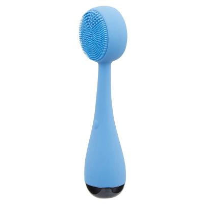 China Amazon Professional Blue Silicone Deep Clean Face Brush Waterproof Electric Facial Cleansing Sweep Device for Deep Cleansing for sale