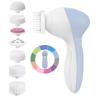 China Facial Massage DEEP CLEANSING Cleansing Sweep Electric Rotating Detergent Exfoliating Device Waterproof Rotating Exfoliation Spa Deep Cleansing Machine for sale