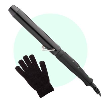 China 360Â ° Swivel Clip Professional Series 1/4 Inch Hair Curler Curling Wand With Dual Tension, Styling Tool Curling Iron Barrel Curling Iron Long for sale