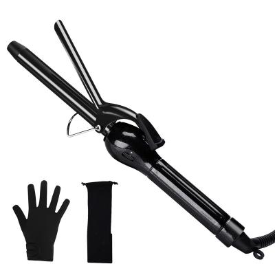 China 360Â ° Swivel Rope 1 1/4 Inch Curling Iron Hair Curler with Temperature Control, Curling Wand Instant Heat up to 450F for sale