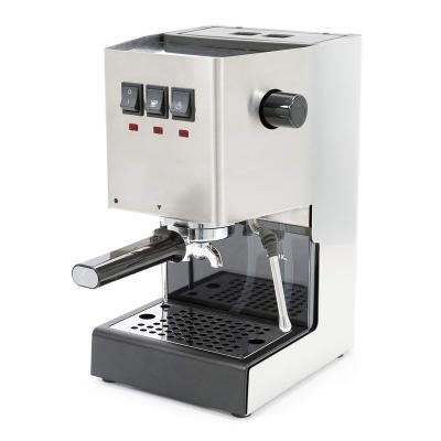 China Hotel Amazon Espresso Machines Professional 15 Bar Cappuccino Fast Coffee Maker Household Multifunctional Heating Coffee Machine for sale