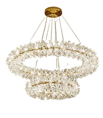 China Modern Flower Crystal Chandelier For Home Decoration G4 220v/110v Winfordo for sale