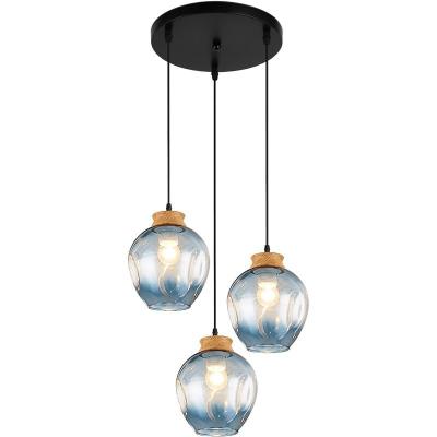 China Modern Nordic Three LED Lights Simple Modern Bar And Restaurant Chandelier for sale