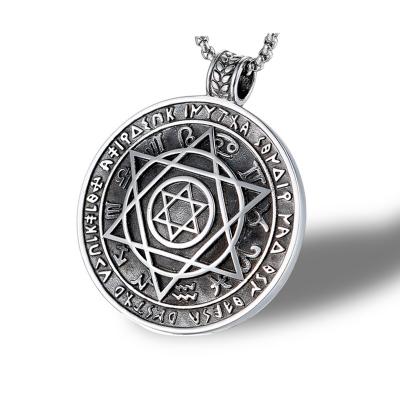 China 316L Stainless Steel Punk Unisex Pendant Necklace Charm Pendant for sale