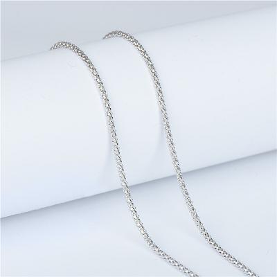 China Wholesale FASHIONABLE S925 Sterling Silver Corn Chain Bare Clavicle Sweater Chain for sale