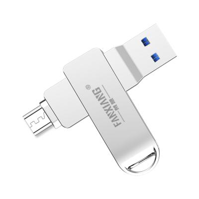 China Convenient 2021 New Data Saving Design Two In One Mobile Phone Usb Flash Drive With Multiple Capacities And Fast Usb Flash Drive Options for sale