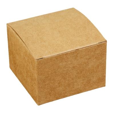 China Handmade Custom Recyclable Kraft Paper Box Brown Kraft Paper Card Gift Wrapping Paper Outer Box for sale