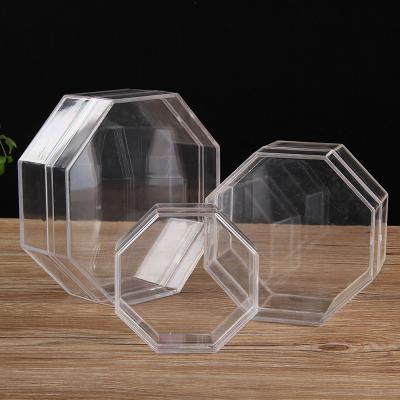 China Handmade octagonal plastic birdnest food box en venta