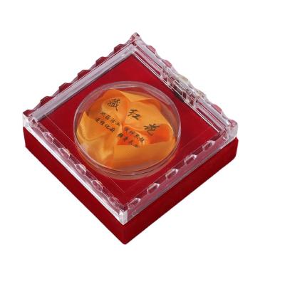 China Handmade Plastic Saffron 3g Candy Packaging Box Gift Box Square Box en venta