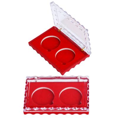 China Two Coin Storage Plastic Display Box en venta