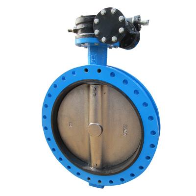 China General DN50 DN700 DI CF8M Flange Butterfly Valve Price List for sale