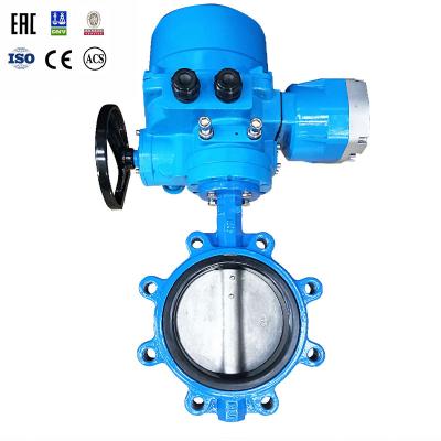 China 6inch WCB DI PN16 General Electric Trigger Cast Iron Hook Butterfly Valve for sale