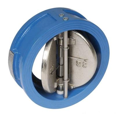 China General China Manufacturer CF8M Dual Plate Wafer Water Check Valve With Lower Price for sale