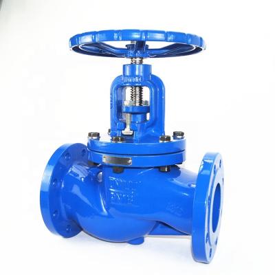 China General Type DN50~DN300 BS5152 PN16 Cast Iron Flange Globe Valve for sale