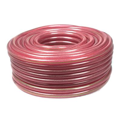 China Professional PVC Hose Braided Tubing Vinyl Fiber Reinforced Flexible Hose Factory Supply for sale