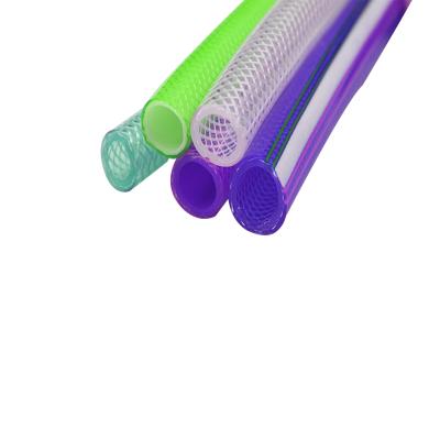 China Factory Direct High Temperature Environments Water Hose PVC Reinforced Suction Tube Braided For Supplier for sale