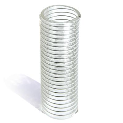 China Drawing And Conveying Water Lowest Price Food Grade Steel Wire Hose PVC Spiral Steel Wire Tube PVC Spring Hose for sale