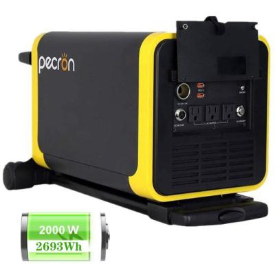 China Pecron Q3000S home portable power station, portable solar generator, portable lithium solar station 2KW 3000Wh for sale