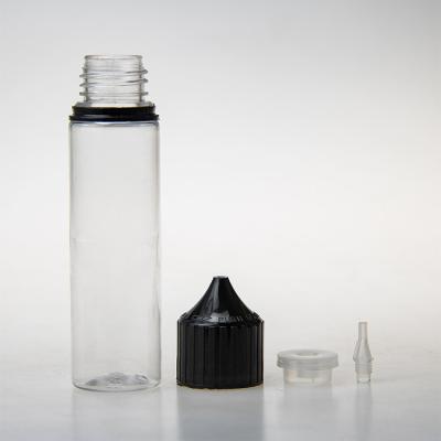 China Cosmetic Round 60ml PET Bottles 2oz PET Screw Caps Plastic ACP Bottle for sale