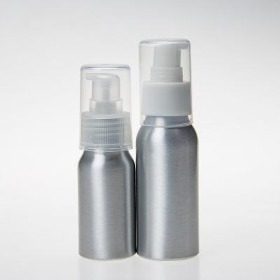 China Selling Cosmetic Top Aluminum Pump Bottle Aluminum Bottles Aluminum Perfume Bottle for sale