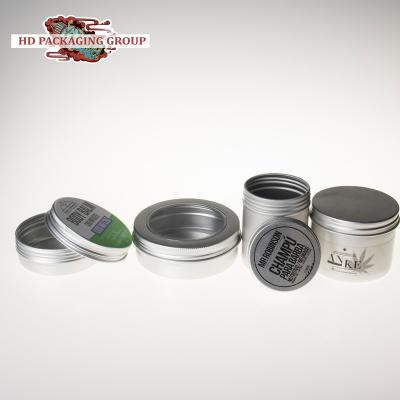 China New arrival cosmetic 5g 10g 15g 30g 50g 60g cans aluminum cans and lids for sale