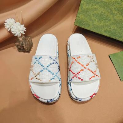 China Luxury Women's Cushioning PVC Crystal Sandals Girls Jelly Designer Slide Slippers 2022 Flip Flops de mujeres de Para de zapatillas arket Flip Flops for sale