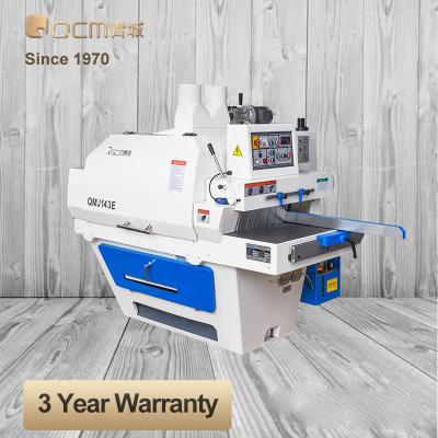 China Hot Sale VERTICAL QCM QMJ143E Multiple Ripping Saw Automatic Ripping Saw Wood Cutting Saw for sale