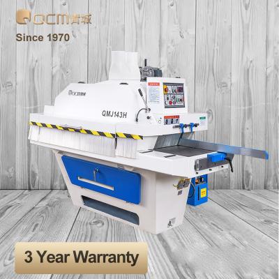 China QCM QMJ143H VERTICAL Multi-blade Saw Automatic Wood Cutting Saw Made in China Wood Multirip Rip Saw Machine for sale